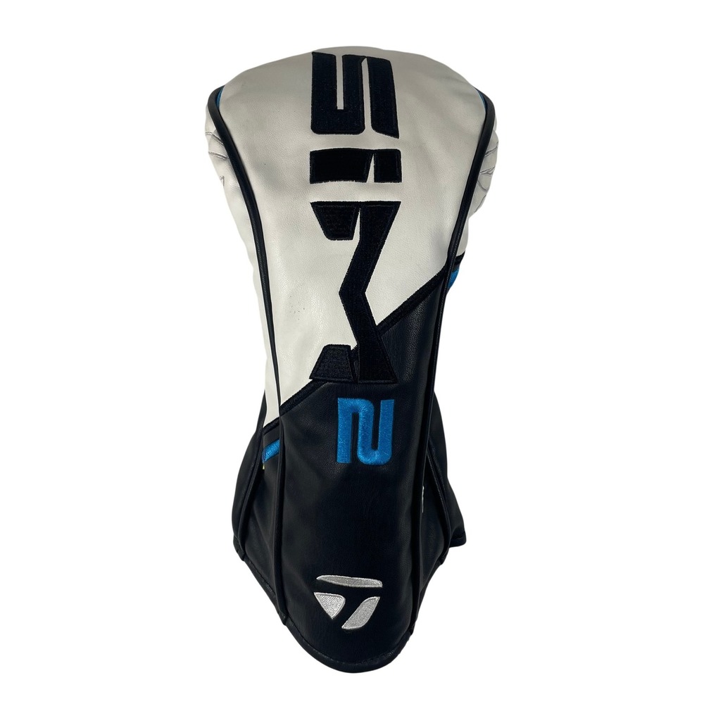 TaylorMade SIM2 Golf Wood Headcover Black White Vinyl Padded Club Cover Golf
